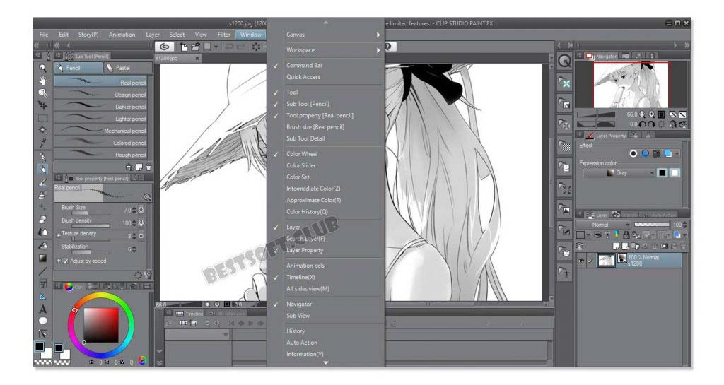 Как установить шрифт в clip studio paint