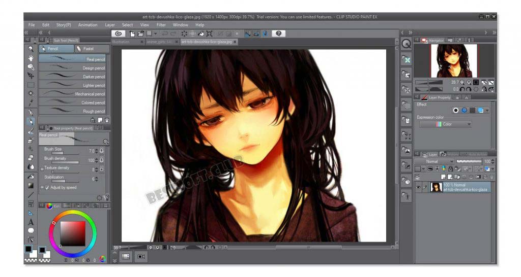 Clip studio paint как сменить язык