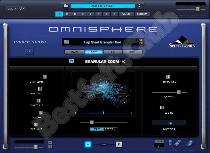 Настройки Omnisphere