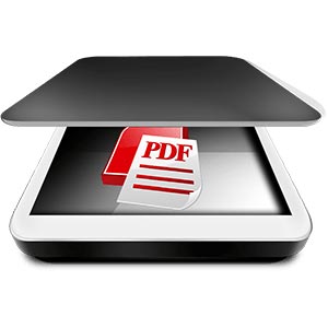 Иконка сканер в PDF