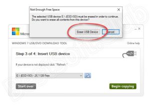 Windows 7 usb dvd download tool не записывает на флешку