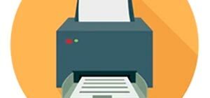 Иконка программа для настройки принтера для печати