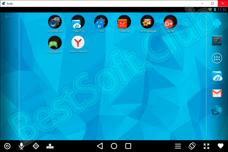 Andy лучший эмулятор android для пк самый простой но