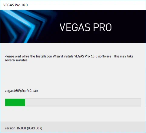 Установка MAGIX Vegas Pro v16.0