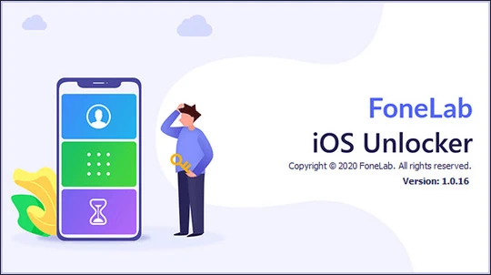 Интерфейс FoneLab iOS Unlocker